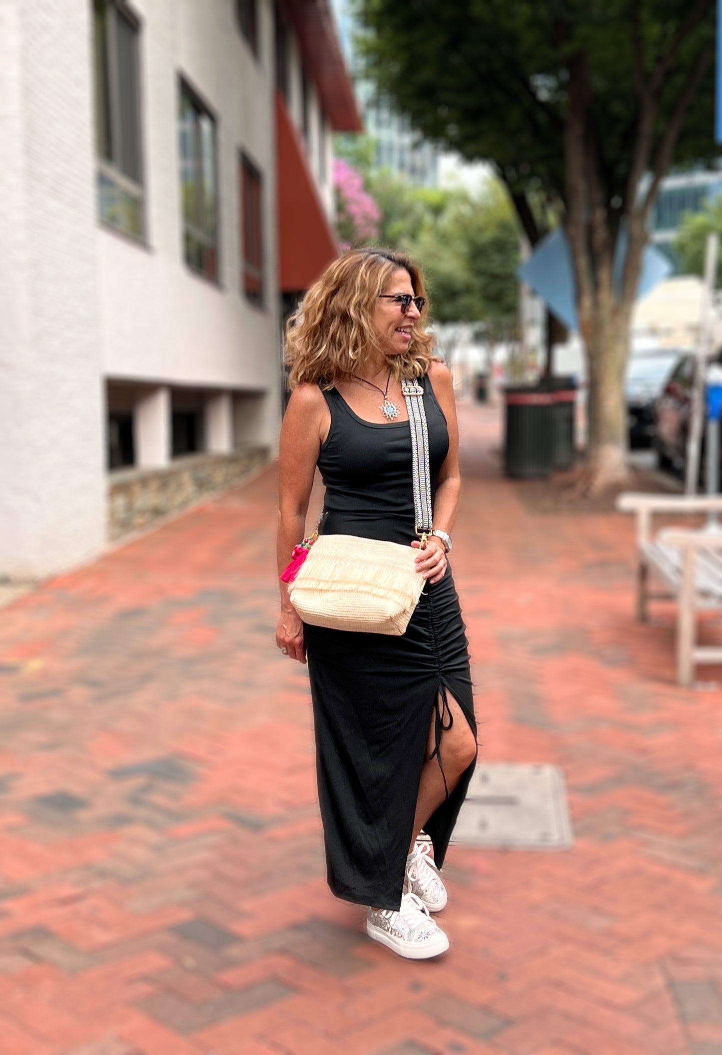 Multicolor bag strap