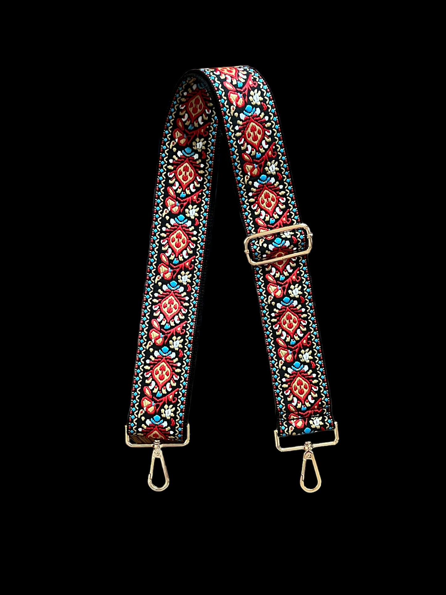 Multicolor bag strap