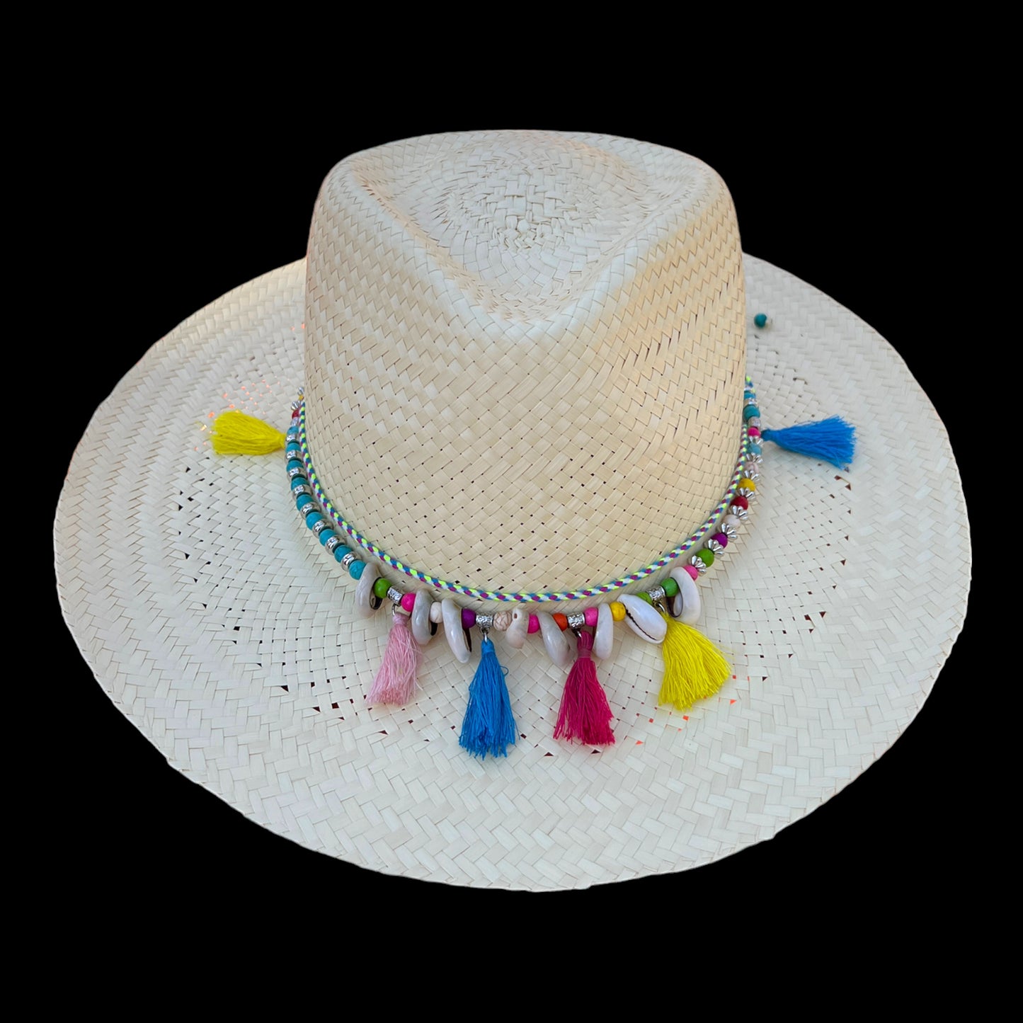 Rainbow Shell Hatband