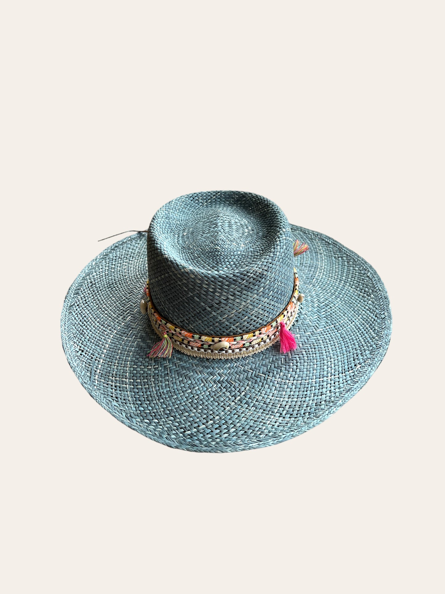 Cancun Shell - Toquilla Straw Panama Hat