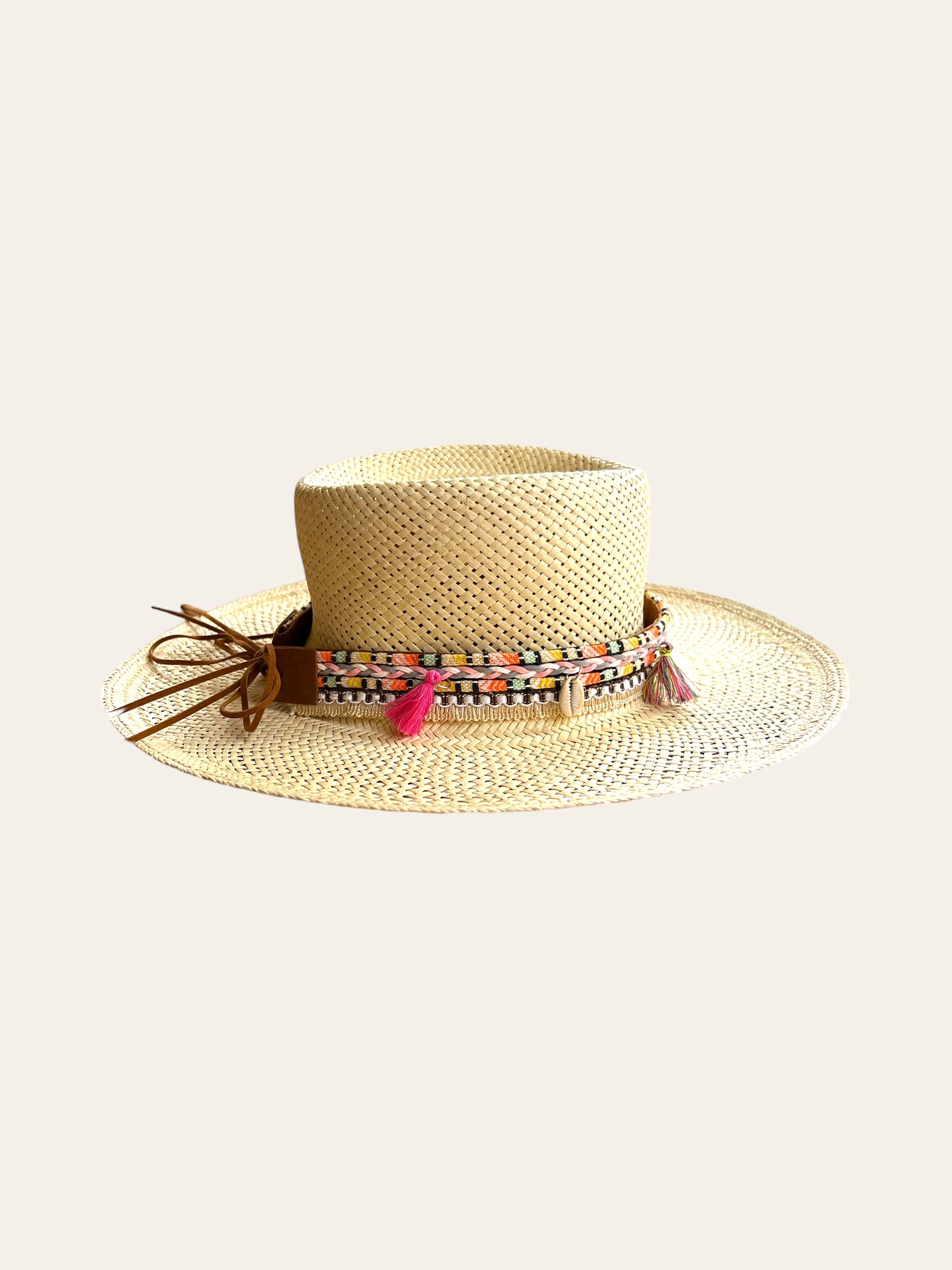 Cancun Sand - Toquilla Straw Panama Hat