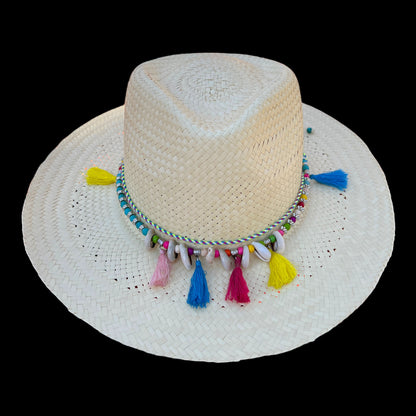 Rainbow Shell Hatband