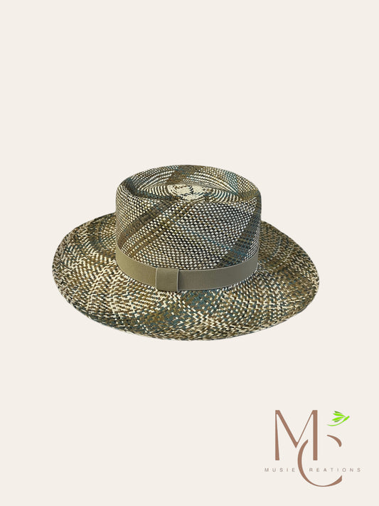Green Darner - Toquilla Straw Panama Hat