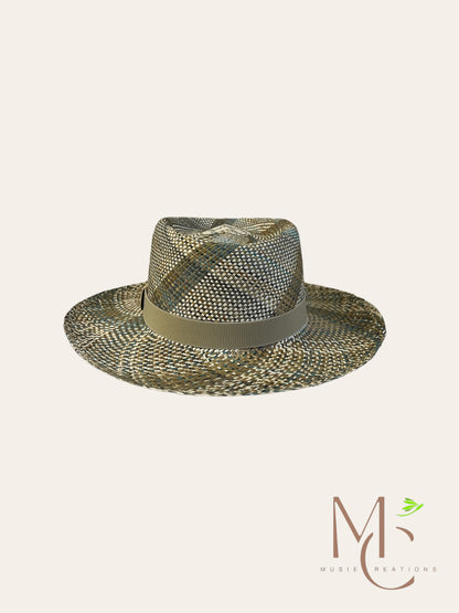 Green Darner - Toquilla Straw Panama Hat